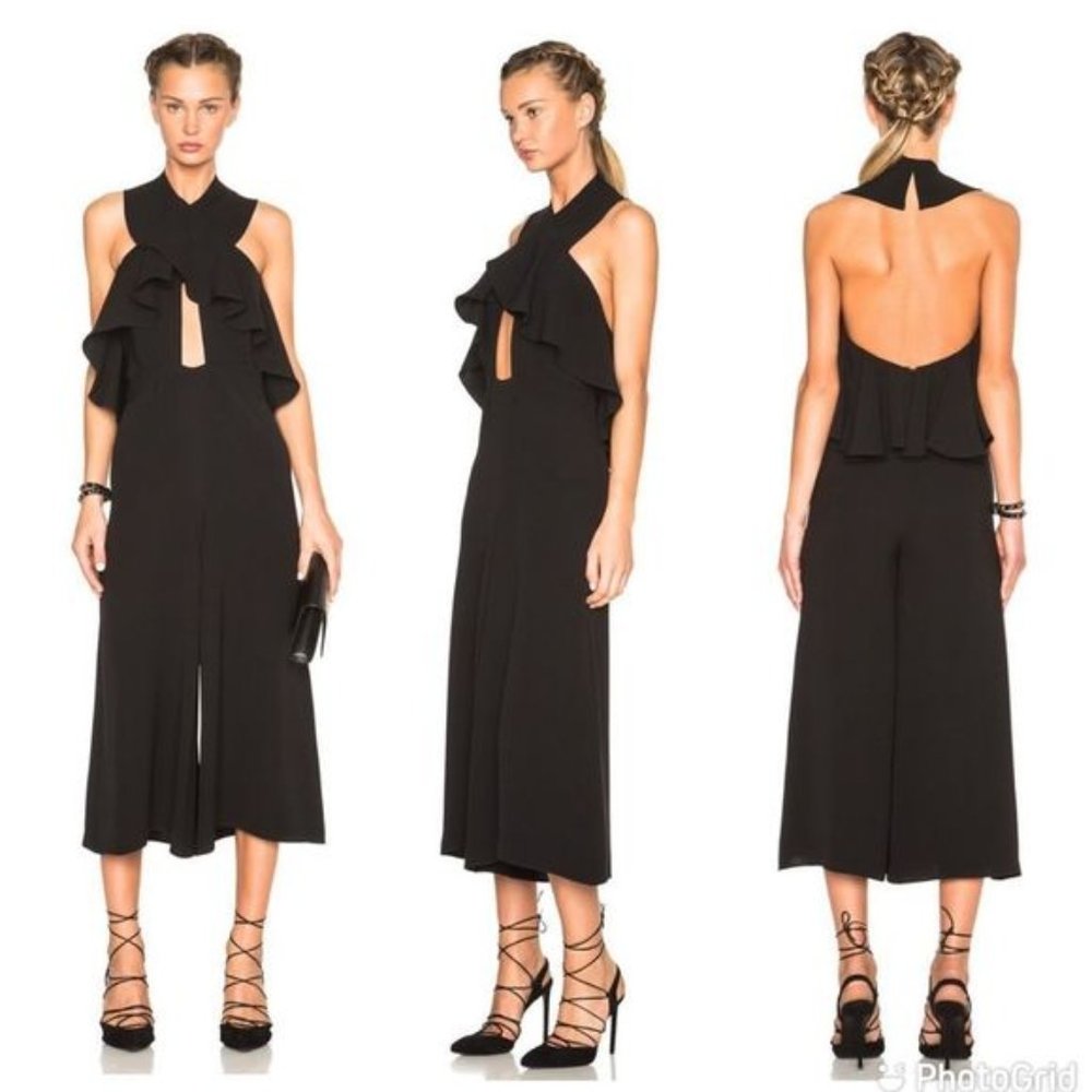 MAGDA BUTRYM Catania Jumpsuit in Black Size FR 36 US 4